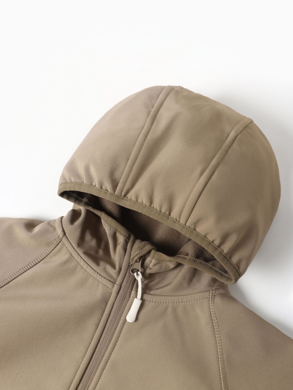 Ветровка демисезонная для девочек MINAKU из Softshell на флисе, непромокаемая, хинди, рост 140 см