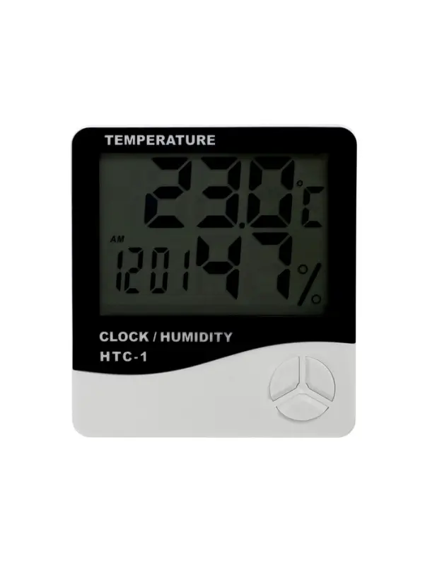 Термометр LTR-14, электронный, датчик температуры, датчик влажности, белый