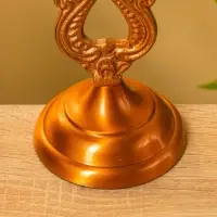 Подсвечник "Нежность" алюминий 10х10х18,5 см