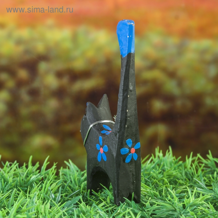 Набор сувенирный "Тёмные кошечки" (4 шт) 7,5х5х11 см