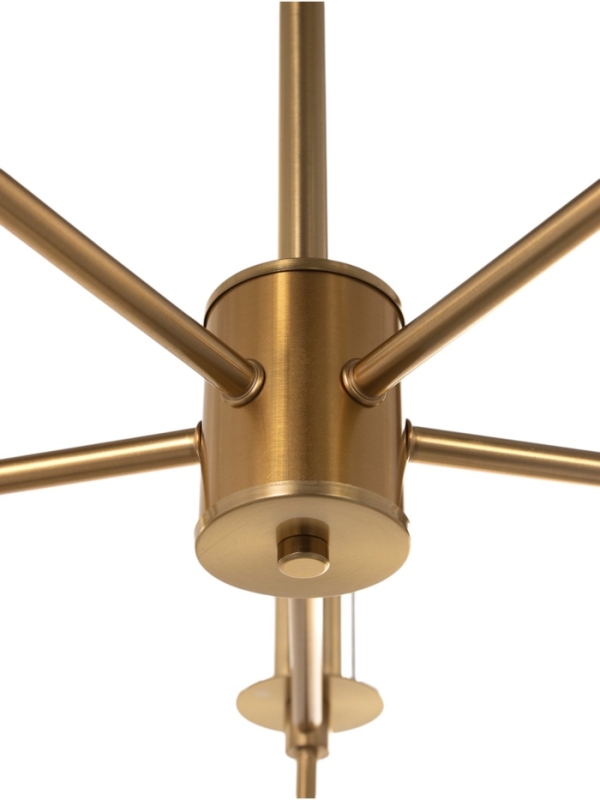 Люстра "Лондон" 5х40Вт Е27 бронза 51х51х41см