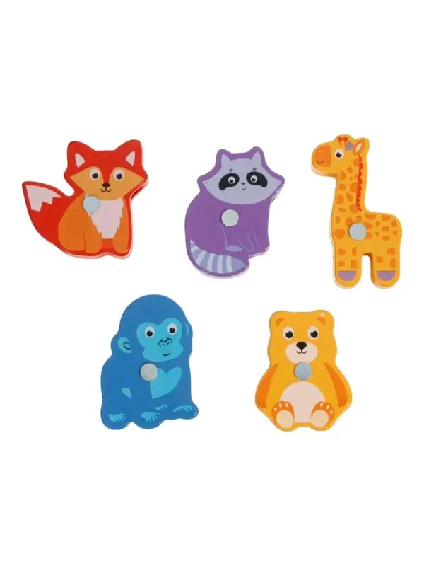 Деревянный сортер "Животные"