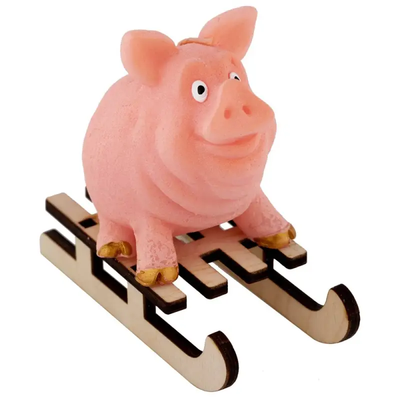 Свеча &laquo;Саночки&raquo;