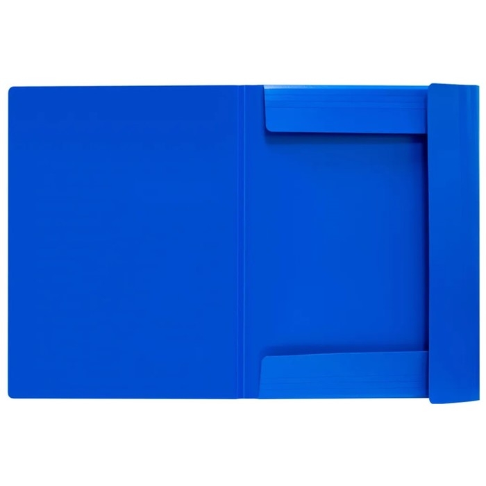 Папка на резинке А3, Calligrata, 700 мкм, до 300 листов, тиснение Папка на резинке А3, Calligrata, 700 мкм, до 300 листов, тиснение "песок", синяя