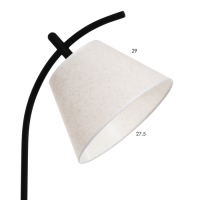 Торшер с ящиком "Лолита" Е27 белый 35х35х156см Торшер с ящиком "Лолита" Е27 белый 35х35х156см