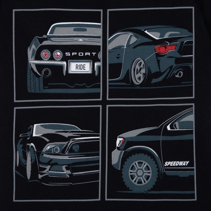 Пижама детская для мальчика KAFTAN Пижама детская для мальчика KAFTAN "Cars" рост 98-104 (30)