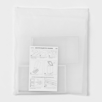 Коробка для хранения обуви с дверцей Доляна Middle size, 24&times;33&times;14 см, 2 шт