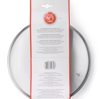 Стеклянная крышка для посуды 20 см Cocoon с круглой ручкой