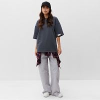 Брюки-карго женские с молниями MIST Base, р. S, серый Брюки-карго женские с молниями MIST Base, р. S, серый