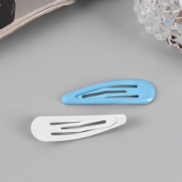 Невидимка для волос "Флора" (набор 8 шт) цветы узоры, 5 см, микс Невидимка для волос "Флора" (набор 8 шт) цветы узоры, 5 см, микс