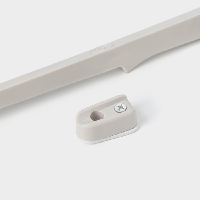 Ложка для обуви с магнитным держателем, 61,5&times;4,1&times;2 см, платиновая