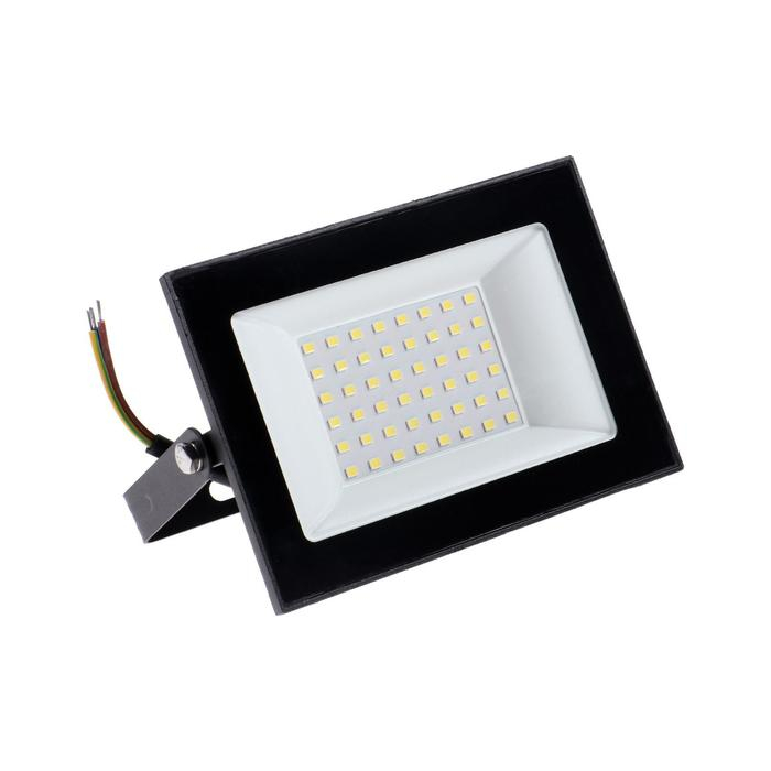 Прожектор светодиодный REV Ultra Slim, 50 Вт, 6500 К, 4000 Лм, IP65 Прожектор светодиодный REV Ultra Slim, 50 Вт, 6500 К, 4000 Лм, IP65