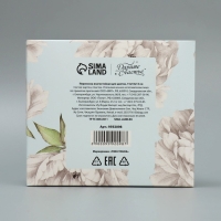 Переноска влагостойкая для цветов &laquo;Цветы&raquo;, 15 х 10 х 13 см