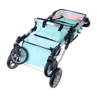 Коляска для кукол универсальная &laquo;Нежность&raquo;, с корзиной, металлический каркас