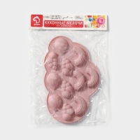 Форма для шоколада Доляна &laquo;Погода&raquo;, силикон, 22,5&times;14,5&times;1,5 см, 11 ячеек, цвет МИКС