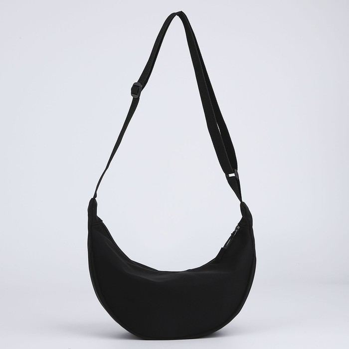 Сумка женская из текстиля, 30х17х6 см, чёрный цвет Сумка женская из текстиля, 30х17х6 см, чёрный цвет