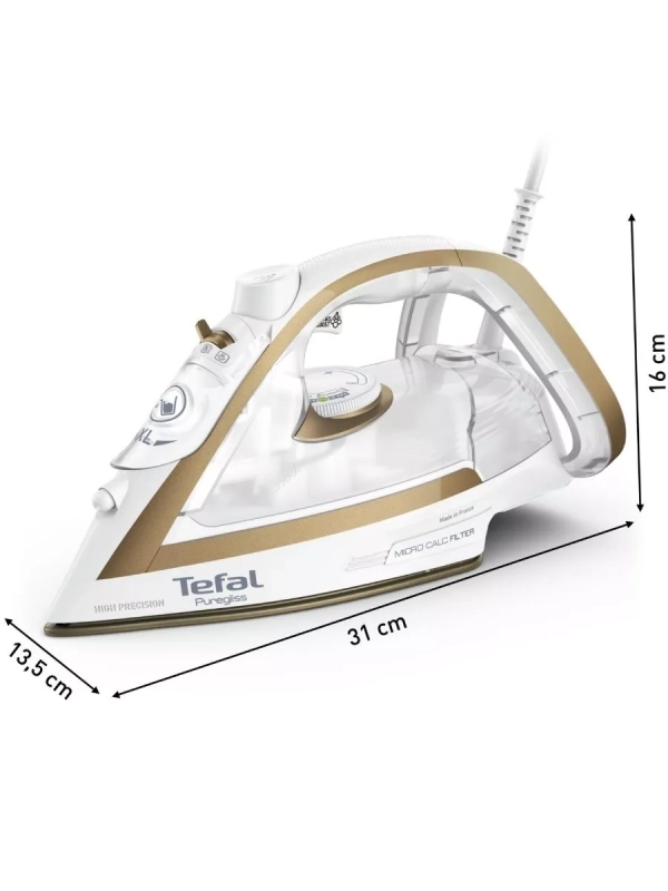 Паровой утюг Puregliss FV8042E0, с автовыключением, 2900 Вт