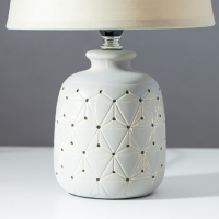 Лампа настольная 16735/1WT E14 40Вт белый  h.31см RISALUX