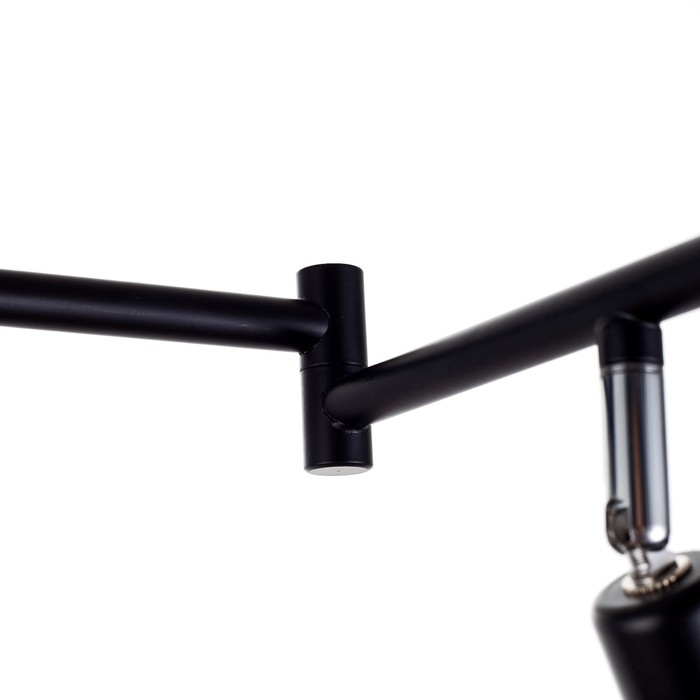 Спот "Дарни" 6хGU10 35Вт черный 102х15 см