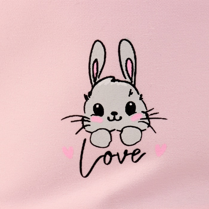 Панама &laquo;Зайчишка&raquo;, цвет розовый, р-р 48-50