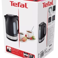 Электрический чайник KO330830 Snow, черный, 2400 Вт, 1,7 л