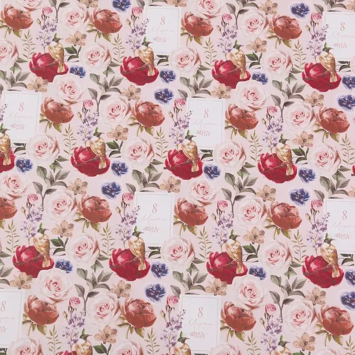 Бумага упаковочная глянцевая &laquo;Сегодня твой день! &raquo;, 70&times;100 см