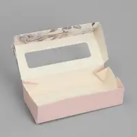 Кондитерская упаковка, коробка с ламинацией &laquo;Графика&raquo;, 17 х 7 х 4 см