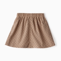 Юбка детская Крошка Я "Горошек", рост 92-98 см, бежевый Юбка детская Крошка Я "Горошек", рост 92-98 см, бежевый