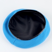 Берет военного, цвет голубой