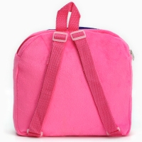 Рюкзак детский &laquo;С Новым годом&raquo;, снегурочка и зайчик, 24 х 24 см