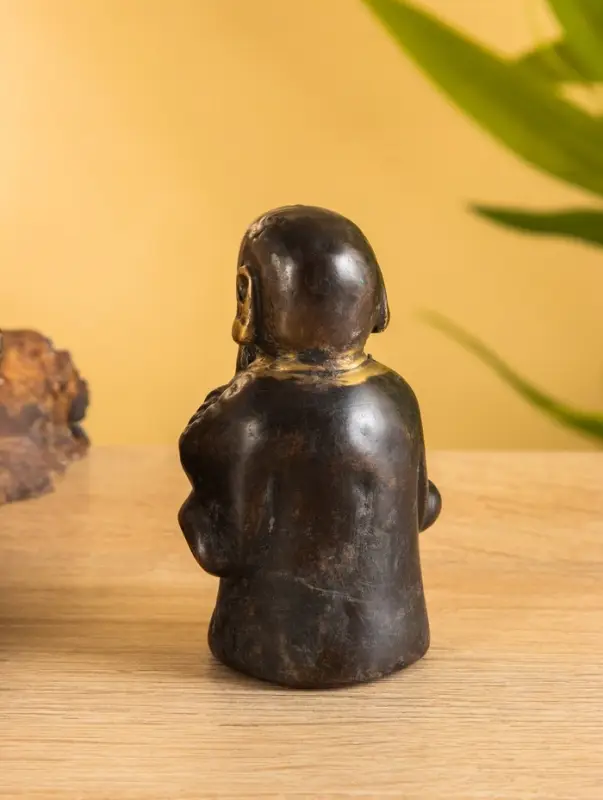 Сувенир бронза "Монах" 5х4х8 см