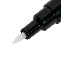 Набор маркеров акриловых 2 штуки, черный/белый, конусный наконечник 0,7мм