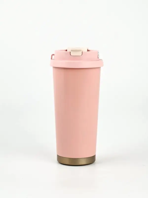 Термостакан с веревочкой "Список дел" розовая, 500мл