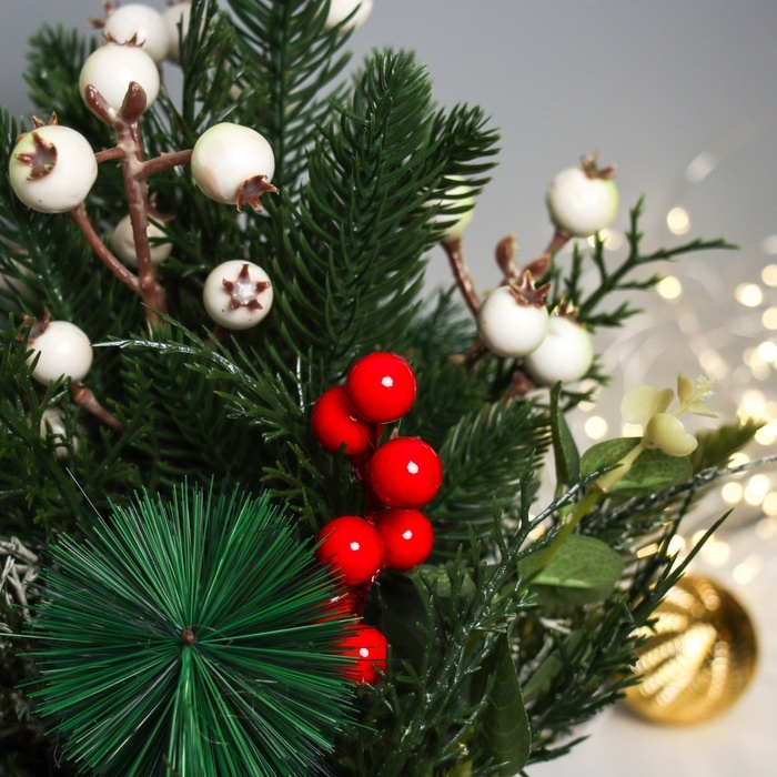 Декор Декор "Лесной фестиваль" веточки ягод, 30 см