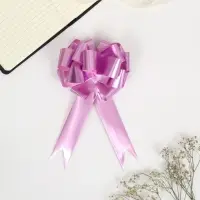 Бант - шар №3, розовый