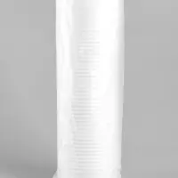 Тарелка (Контейнер без крышки) одноразовая глубокая "Белая" картон, 750 мл