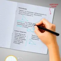 Комплект тетрадей из 10 штук, 24 листа в клетку Calligrata "Пятёрка", обложка мелованный картон, ВД-лак, блок офсет, 5 видов по 2 штуки