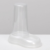 Автопоилка/автокормушка 0,6 л, белая перламутр Автопоилка/автокормушка 0,6 л, белая перламутр