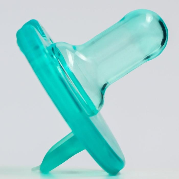 Соска - пустышка цельносиликоновая классическая &laquo;Улыбка&raquo;, от 0 мес., цвет МИКС