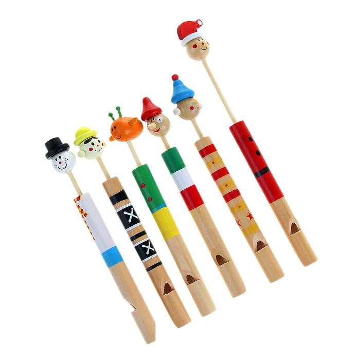 Игрушка музыкальная Свисток &laquo;Весёлое приключение&raquo;, МИКС