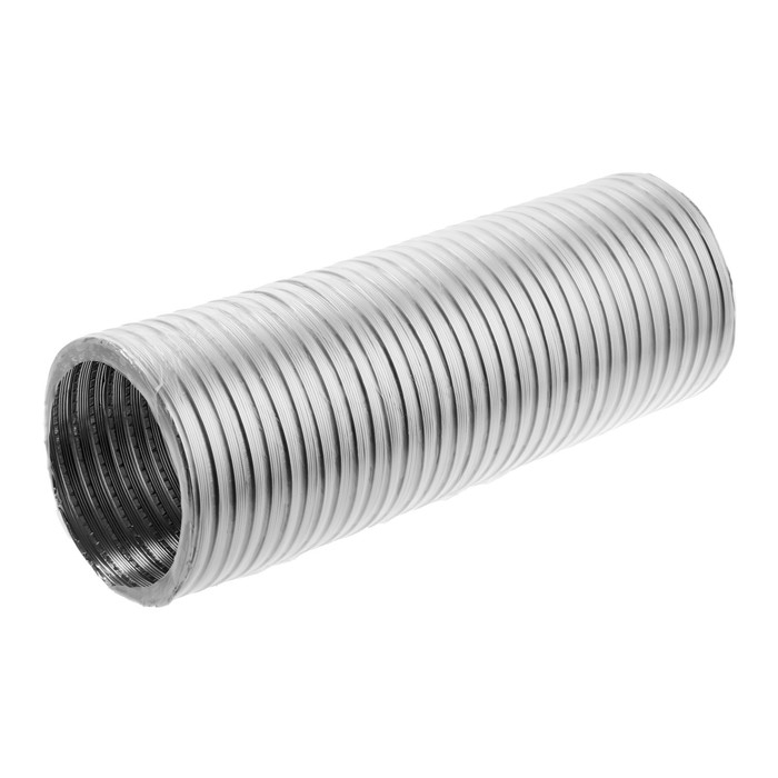 Воздуховод гофрированный Воздуховод гофрированный "КосмоВент", d=120 мм, раздвижной до 1.5 м, алюминий 80 мКм