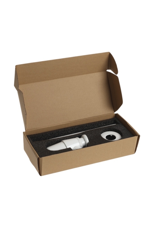 Сифон ZEIN engr, для раковины, бутылочный, 1 1/4 Сифон ZEIN engr, для раковины, бутылочный, 1 1/4" х 32 мм, цинк, белый