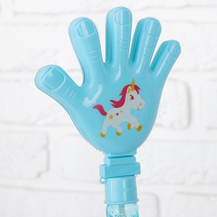 Мыльные пузыри - трещетка &laquo;Единорог&raquo;, МИКС