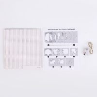 Набор для творчества &laquo;Создай ночник. Страна чудес&raquo;, с рамкой, сборный, многослойный, 6+