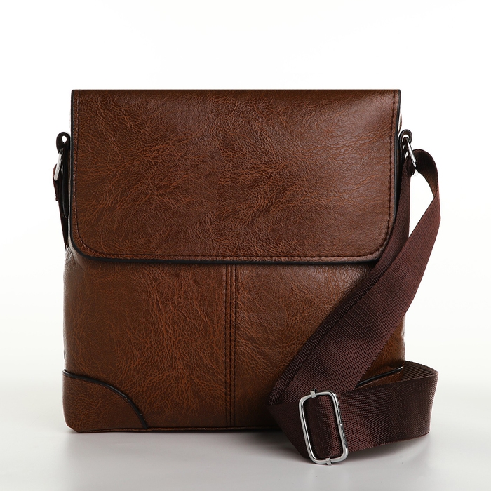 Сумка мужская, цвет коричневый