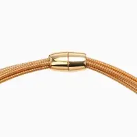 Набор 2 пред-та: колье, браслет "Бусина на нитях", цвет золото