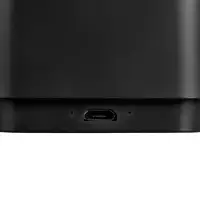 Беспроводная колонка с подсветкой гравировки Glim, черная