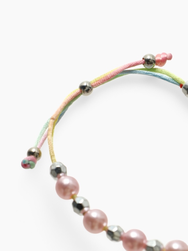 Браслет детский Браслет детский "Выбражулька" на затяжке, коала с бусинами, цветной