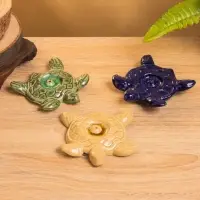 Подставка под благовония &laquo;Морская черепаха&raquo;, 10&times;10&times;2 см, керамика, МИКС