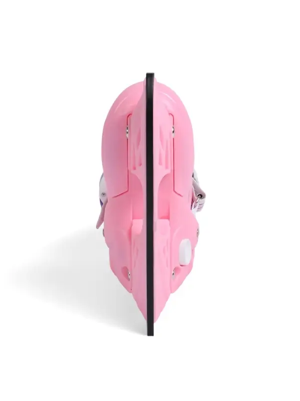 Коньки детские раздвижные BlackAqua, р. 26-29, для фитнеса, розовые